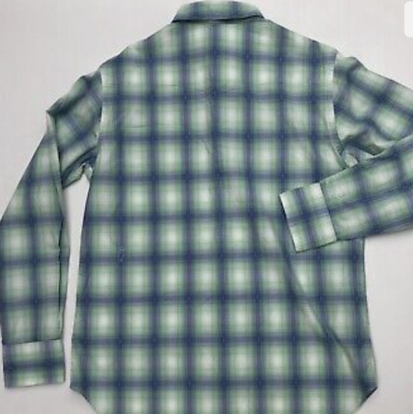 Polo by Ralph Lauren Pearl Snap Rockabilly Men's Western Plaid Shirt - Small - Picture 8 of 11